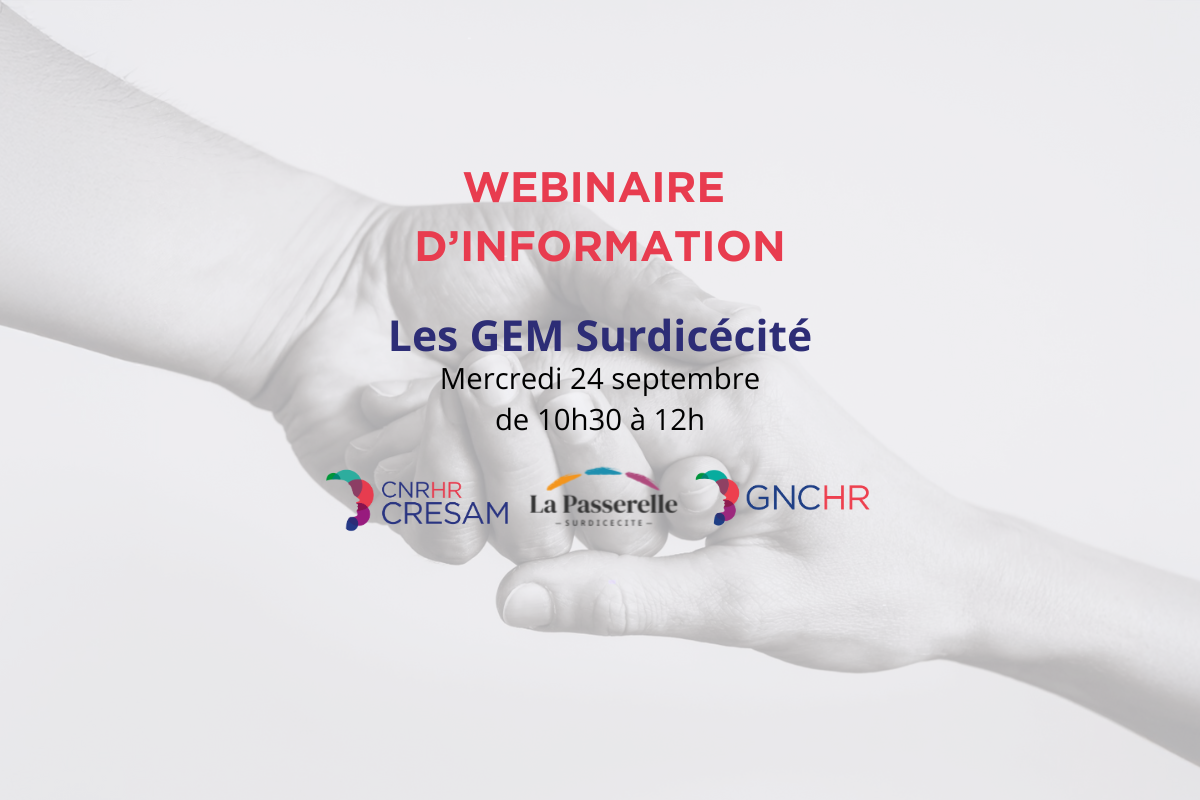 Webinaire d’information sur les GEM Surdicécité